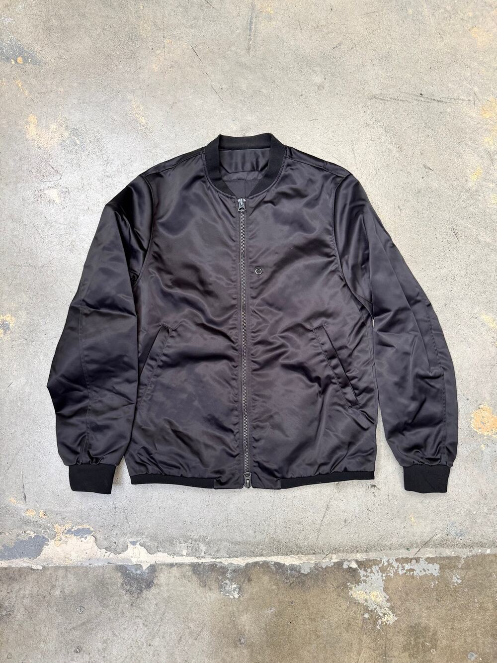 Acne Studios Selo Light Bomber Satin Jacket 48 (Pre-Owned)